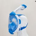 Maschera integrale per lo snorkeling AQUASTIC KAI blu 10