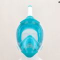 Maschera integrale per lo snorkeling AQUASTIC KAI turchese 10