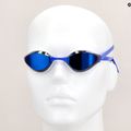 Occhialini da nuoto Arena Python Mirror blu a specchio/bianco 8