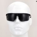 Occhiali da sole Nike Windshield nero opaco/antracite/grigio scuro 8