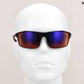Occhiali da sole da uomo Nike Windstorm nero opaco/pure pltnm/field tint 8
