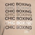 Felpa donna LEONE 1947 Chic Boxing Hoody beige 8