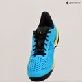 Scarpe da tennis da uomo Mizuno Wave Exceed Tour 5 CC blu jet/bolt2 neon/nero 9