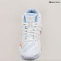 Scarpe da pallavolo donna Mizuno Wave Voltage Mid bianco/pesca parfait/blu alogeno 9