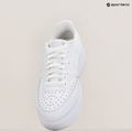 Nike Court Vision Alta scarpe da donna bianco / bianco / bianco 10