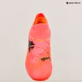 PUMA Future 7 Pro FG/AG Jr scarpe da calcio bambino sunset glow/puma nero/sun stream 15