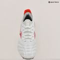 Mizuno Morelia Neo IV Β Japan Mix bianco/rosso radiante/corallo caldo scarpe da calcio uomo 9