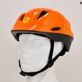 Casco da bicicletta per bambini ATTABO Hinge arancione 12