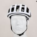 Casco da bici POC Ventral Lite bianco idrogeno/nero uranio opaco 8