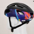 Casco da bici UVEX Rise Pro MIPS nero/galaxy opaco 12