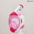 Maschera integrale per bambini per lo snorkeling AQUASTIC KAI Jr rosa 13
