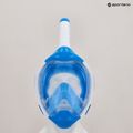 Maschera integrale per bambini per lo snorkeling AQUASTIC KAI Jr blu 13