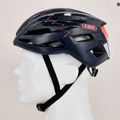 Casco da bici ABUS StormChaser blu a zig zag 8