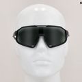 Occhiali da sole da uomo Quiksilver Slash Polarised nero verde plz 7