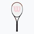 Racchetta da tennis Wilson Burn 100 V4.0 nero e arancione WR044710U 7