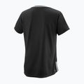 Maglietta da tennis da donna Wilson Team II con scollo a V nero WRA795301 2