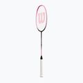 Racchetta da badminton Wilson Fierce 270 pink/white 3