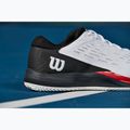 Scarpe da tennis da uomo Wilson Rush Pro Ace bianco/rosso/poppy red 8