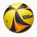 Pallone da pallavolo Wilson OPTX AVP VB Game black/yellow misura 5 2
