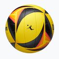 Pallone da pallavolo Wilson OPTX AVP VB Game black/yellow misura 5 4