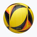 Pallone da pallavolo Wilson OPTX AVP VB Game black/yellow misura 5 6