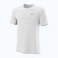 Camicia da tennis Wilson da uomo Bela SMLS Crew III bianco WRA813004