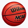 Pallone da basket Wilson NCAA Legend orange/black misura 7 2