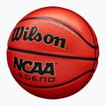 Pallone da basket Wilson NCAA Legend orange/black misura 7 3