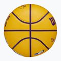 Pallacanestro Wilson NBA Player Icon Mini Lebron giallo taglia 3 bambini 5