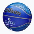 Wilson NBA Player Icon Outdoor basket Luka blu taglia 7 3