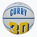 Pallacanestro da bambino Wilson NBA Player Icon Mini Curry bianco taglia 3 3