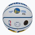 Pallacanestro da bambino Wilson NBA Player Icon Mini Curry bianco taglia 3 6