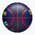 Wilson NBA Player Icon Outdoor Zion basket marina / blu dimensioni 7 4