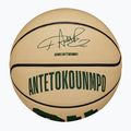 Wilson NBA Player Icon Mini Giannis verde/beige taglia 3 basket bambino