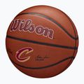 Wilson NBA Team Alliance Cleveland Cavaliers marrone basket dimensioni 7 3