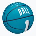 Pallacanestro da bambino Wilson NBA Player Icon Mini Lamelo blu misura 3 3