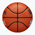 Pallacanestro per bambini Wilson NBA JR Fam Logo Autentico Outdoor marrone taglia 5 6