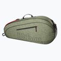 Borsa da tennis Wilson Team 3Pk verde erica