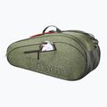 Borsa da tennis Wilson Team 6Pk verde erica 3