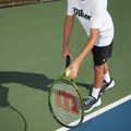 Racchetta da tennis per bambini Wilson Blade Feel Comp 25 verde WR125310U 15