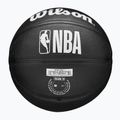 Pallacanestro per bambini Wilson NBA Team Tribute Mini Brooklyn Nets nero taglia 3 7