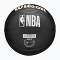 Pallacanestro per bambini Wilson NBA Team Tribute Mini New York Knicks nero taglia 3 6