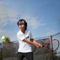 Racchetta da tennis Wilson Pro Staff Precision 25 rosso/nero per bambini WR117910H 12