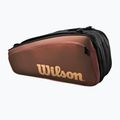 Wilson Super Tour Pro Staff Borsa da tennis V14 9Pk marrone WR8024501001 2