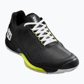 Scarpe da tennis da uomo Wilson Rush Pro 4.0 Clay nero/bianco/giallo sicurezza 8