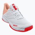 Scarpe da tennis da donna Wilson Kaos Stroke 2.0 bianco/peach perfait/infrarossi 8