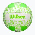 Pallone da pallavolo Wilson Stamp green/white misura 5
