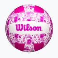 Pallone da pallavolo Wilson Stamp purple/white misura 5