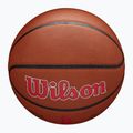Wilson NBA Team Alliance Houston Rockets marrone basket dimensioni 7 5