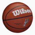 Wilson NBA Team Alliance San Antonio Spurs marrone basket dimensioni 7 2